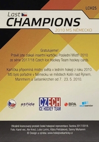 Tomáš Rolinek 2017/18 MK Last Champions
