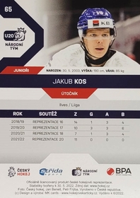 Jakub Kos 2021/22 MK PROMO U20