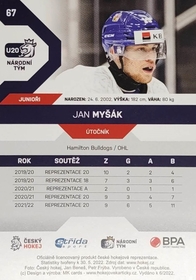 Jan Myšák 2021/22 MK PROMO U20