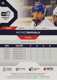 Matyáš Šapovaliv 2021/22 MK PROMO U18
