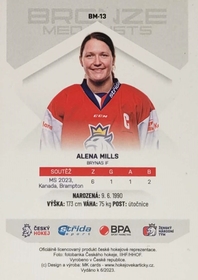 Alena Mills 2022/23 MK Bronze Medalists Woman PROMO ražba