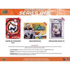 2022/23 UD Series 1 Hockey Hobby box