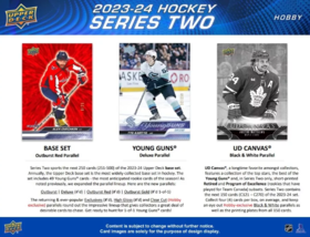  2023/24 UD Hockey Series 2 Blaster box