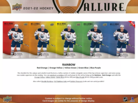  2021/22 UD Allure Hockey Hobby box 